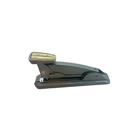 Swingline Speed Stapler 4 Vtg Art Deco Design Industrial Gray Made Long Island - Picture 1 of 5